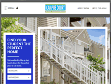 Tablet Screenshot of campuscourtuk.com